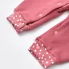 Bibaby Organik Salopet Tulum Little Love Rose Dry