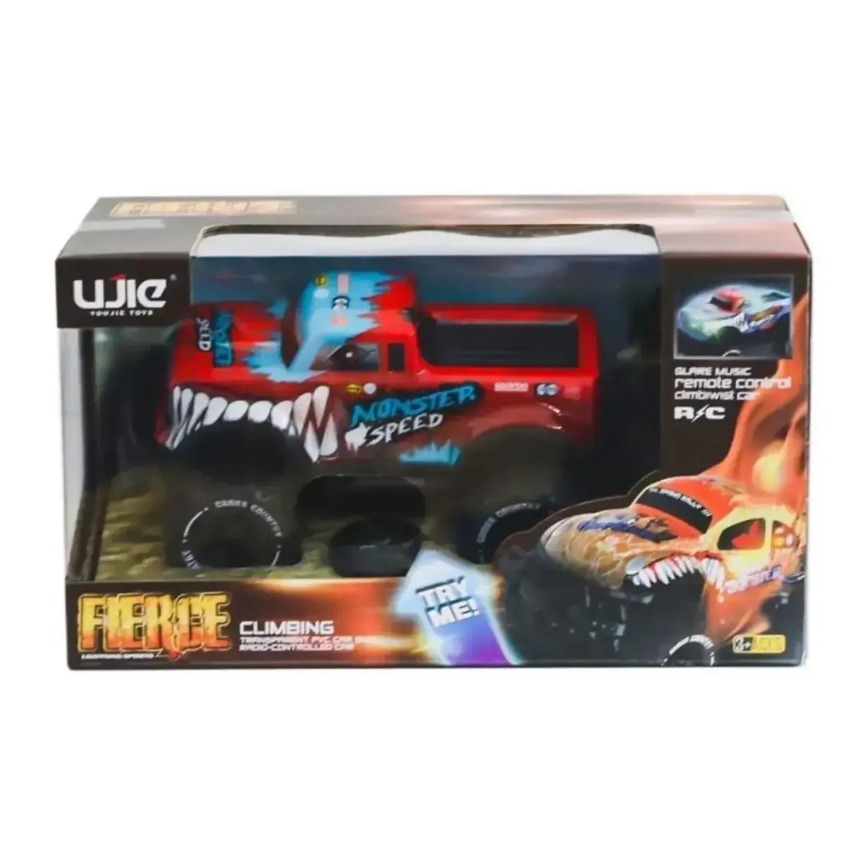 Uzaktan Kumandalı Full Fonsiyon Neon Işıklı Arazi Arabası Pilli 1:18