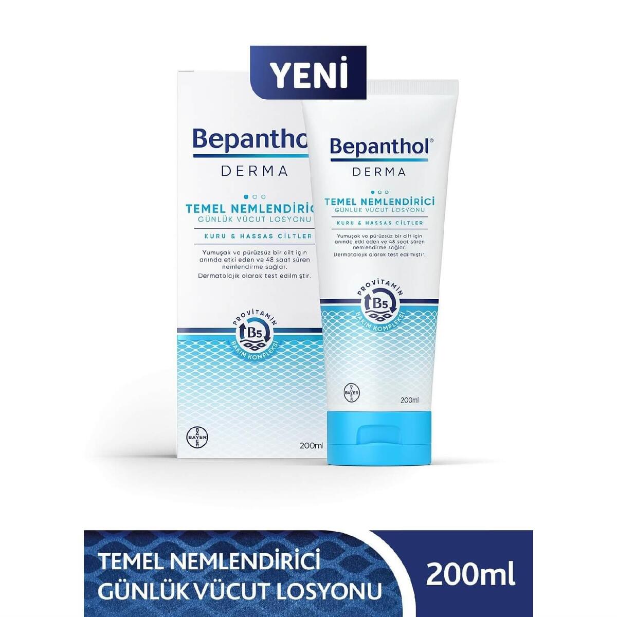 Bepanthol Derma Temel Nemlendirici Losyon 200 ml