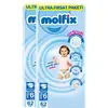 Molfix Bebek Bezi 3D 6 Beden Extra Large 15+ Kg 62li Ultra Fırsat Paketi x2