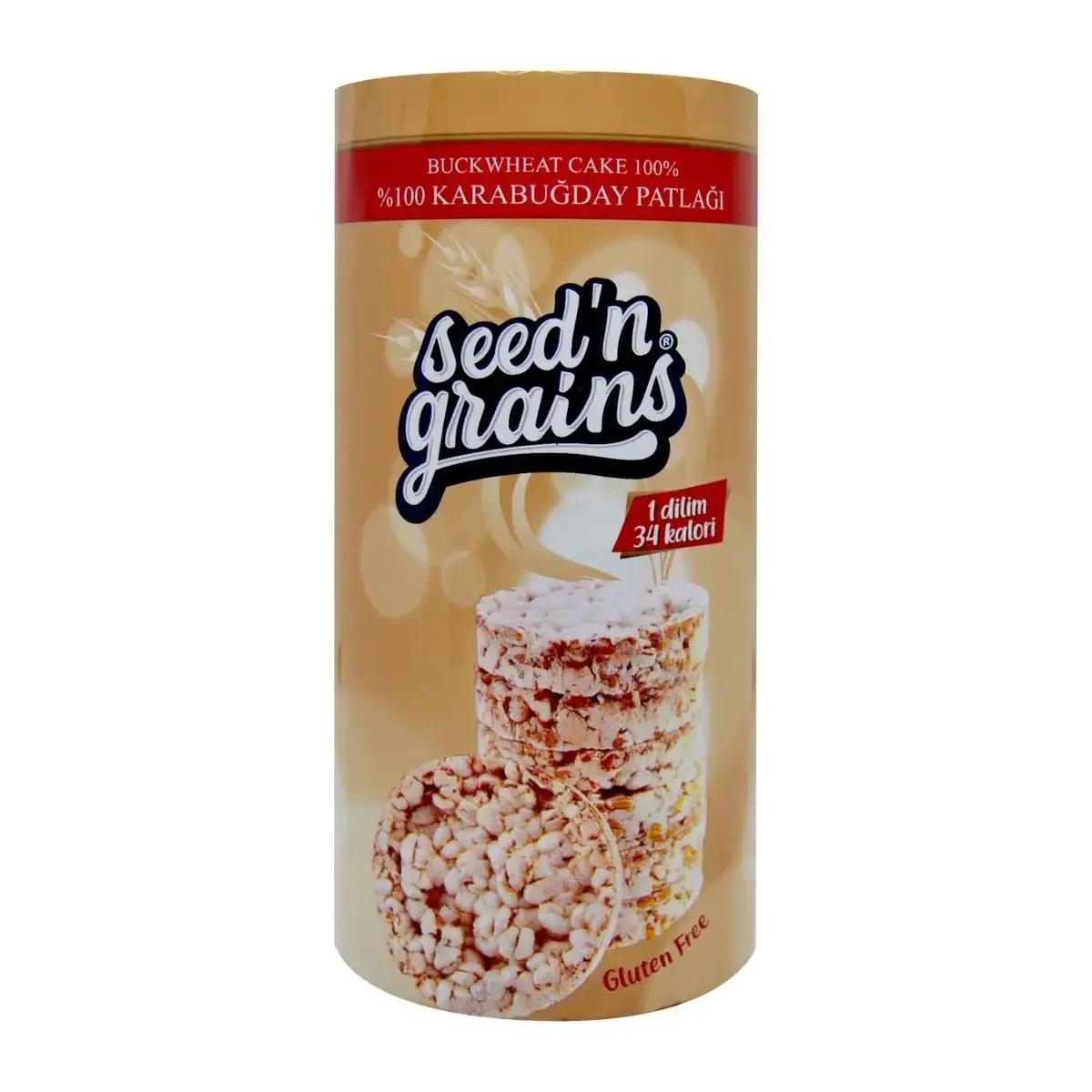 Seed'N Grains  % 100 Karabuğday Patlağı 125 gr