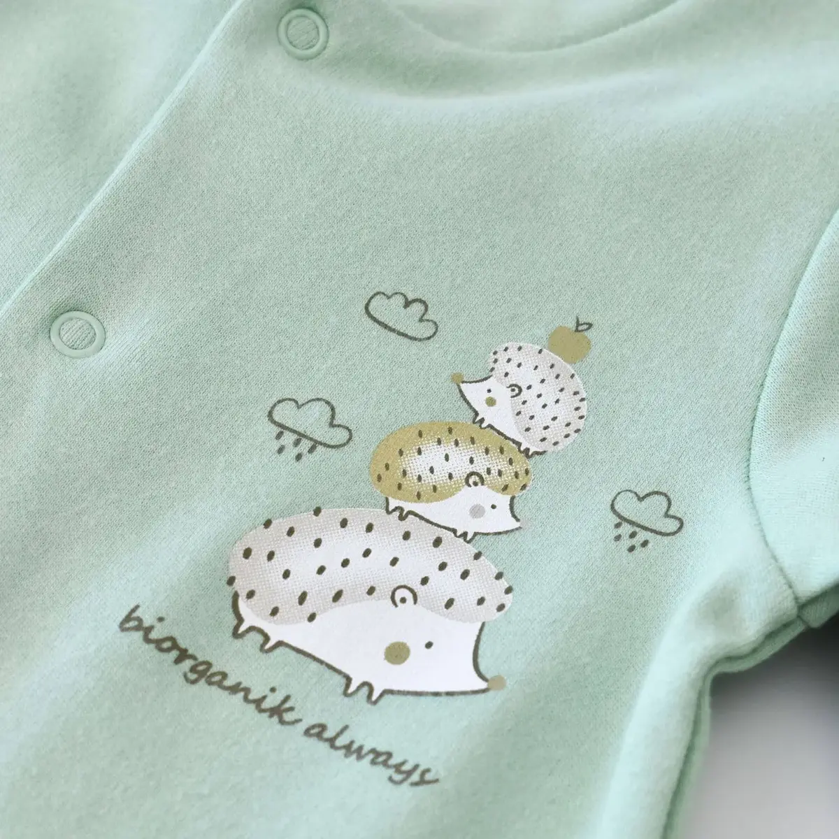 Bibaby Organik Tulum Happy Always Yeşil
