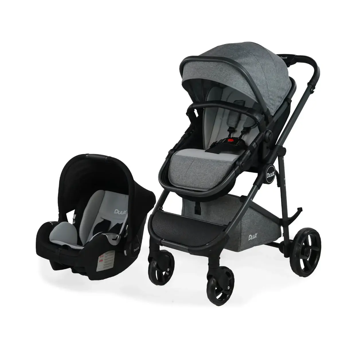 Duux Hill Travel Sistem Bebek Arabası Gri Duux Hill Travel Sistem Bebek Arabası Gri
