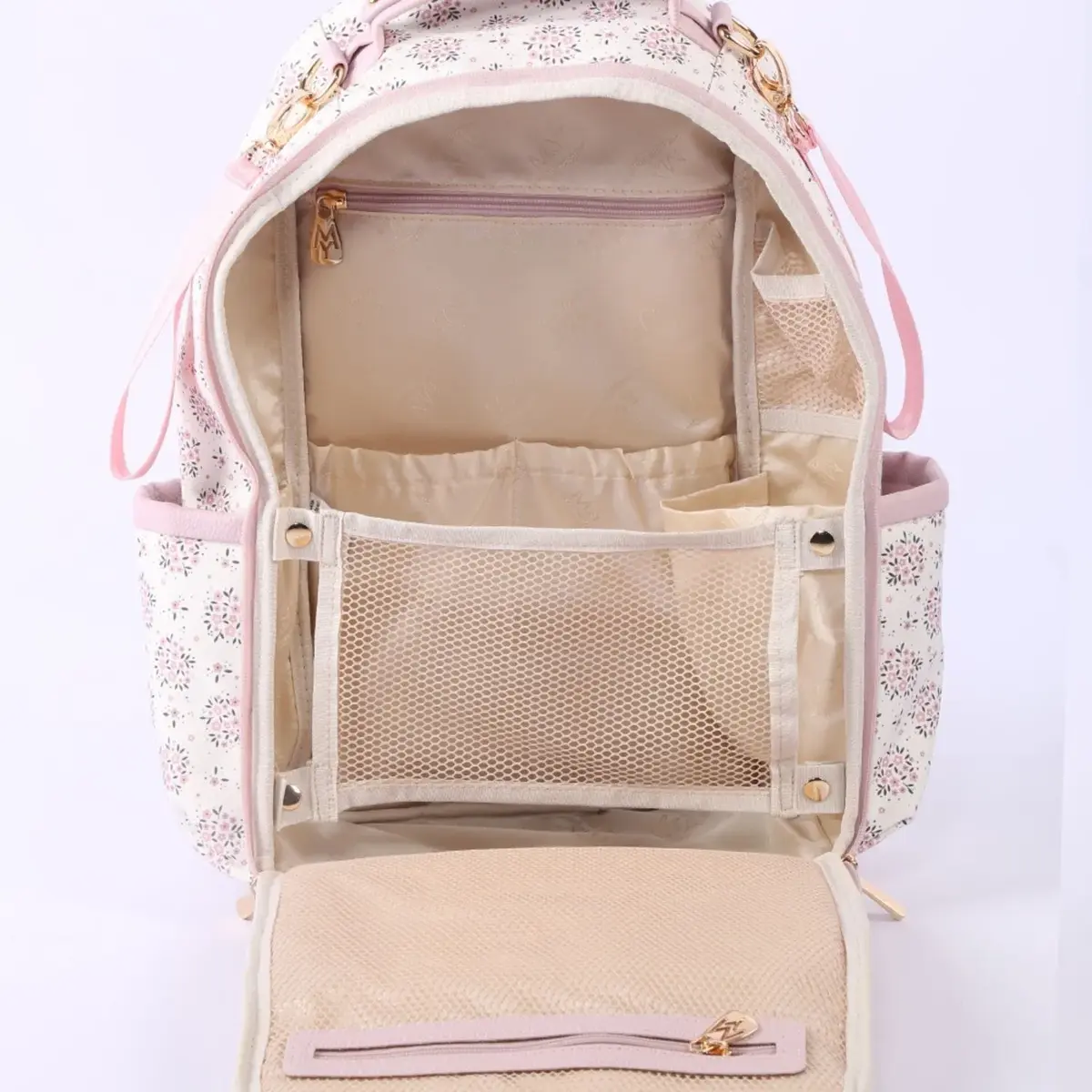 M&Y Collection Oeste Sırt Çantası Lila Çiçek