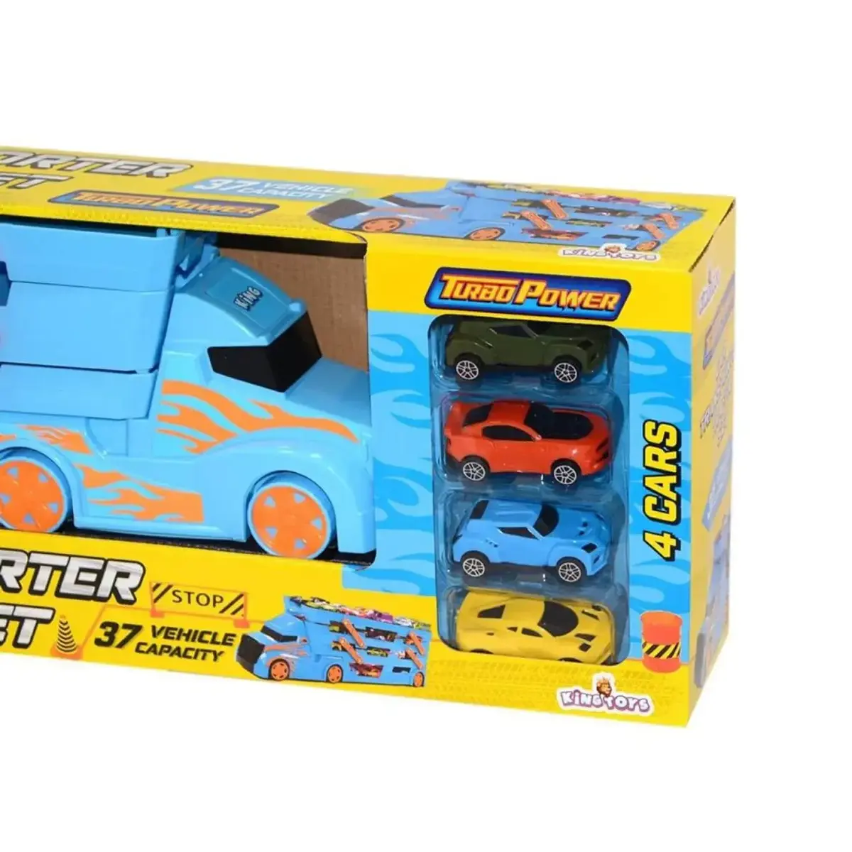 Taşıyıcı Tır 4 Arabalı Trafik Setli