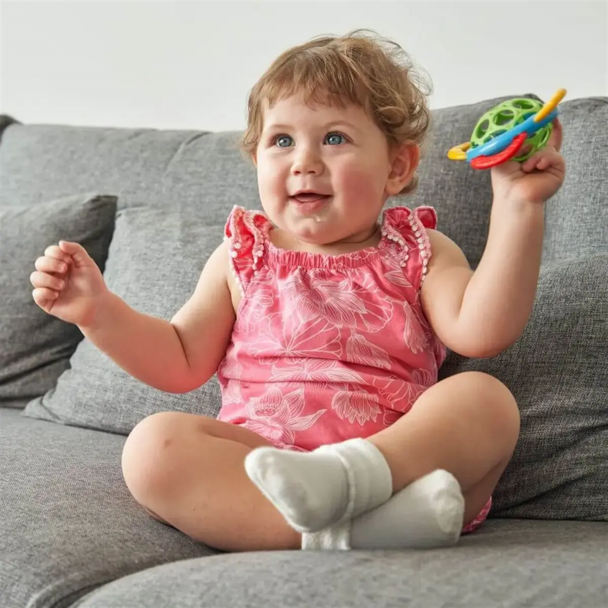 Let's Be Child Ufo Diş Kaşıyıcı Çıngırak