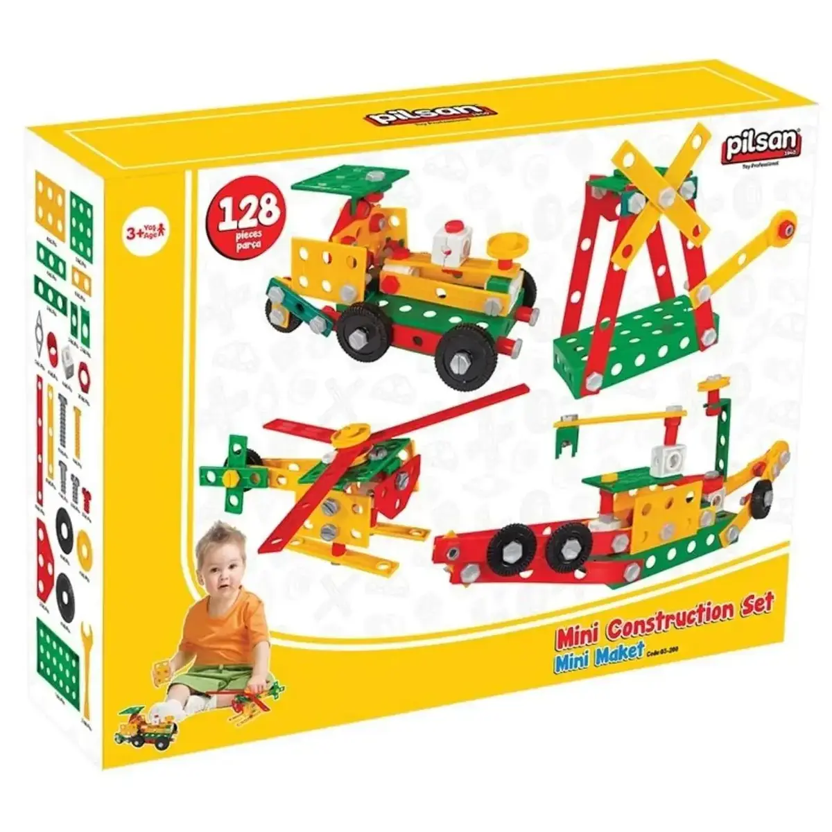 Pilsan Mini Maket 128 Parça