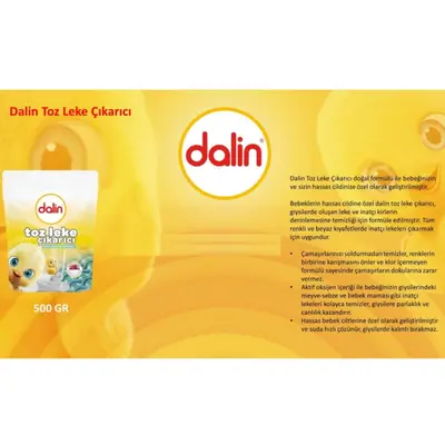 Dalin Toz Leke Çıkarıcı 500 gr x 2 Adet