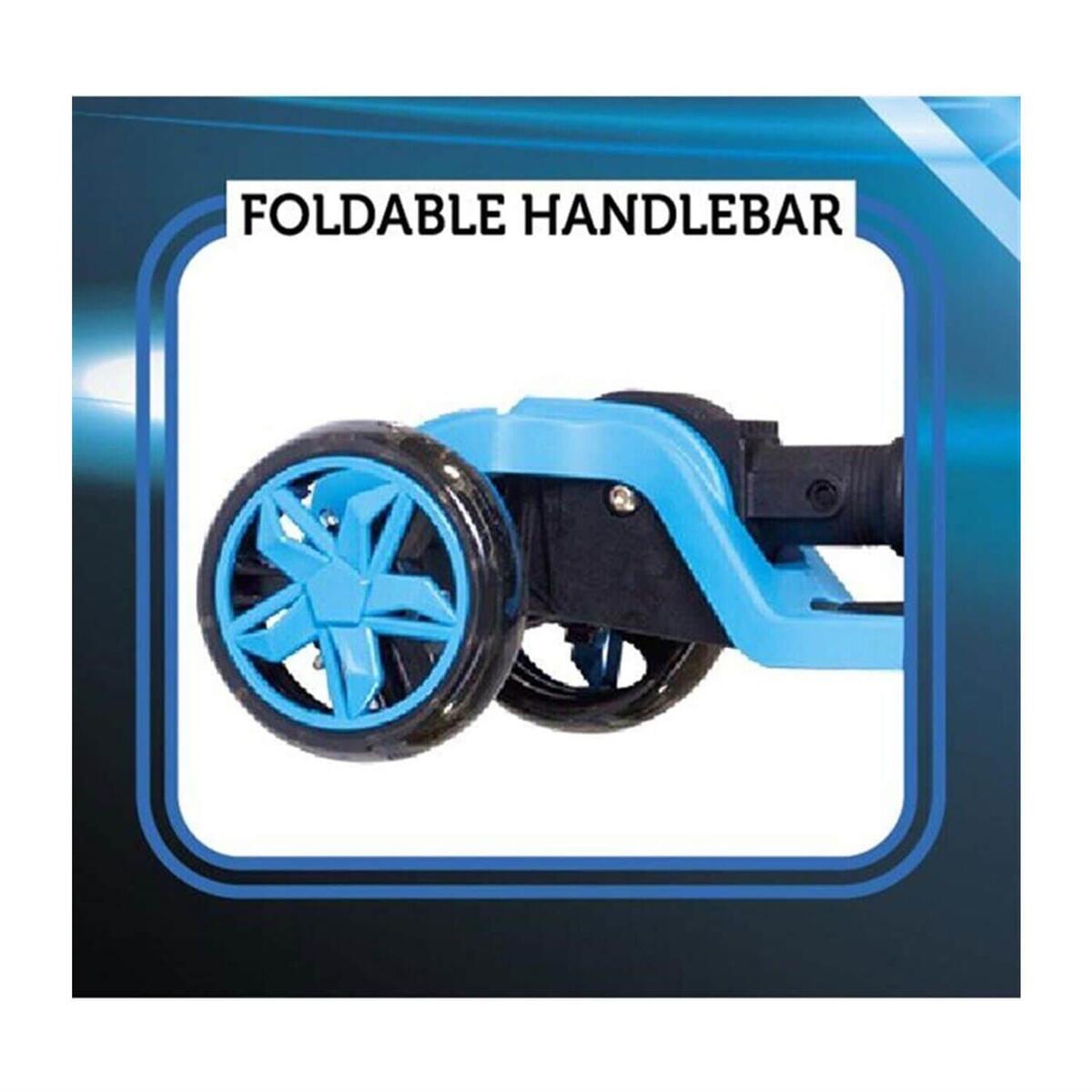 Cool Wheels Tulpar Işıklı Katlanır Scooter Mavi