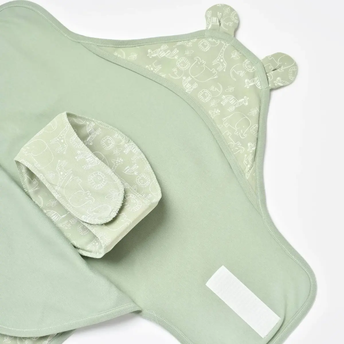 Bibaby Bel Destekli Kundak Zoo Is Good Lime Cream