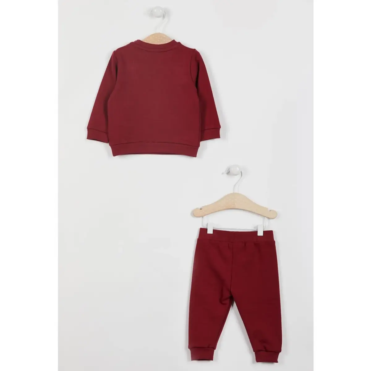 U.S. Polo 2li Takım Uzun Kol Bordo