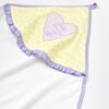Bibaby Organik Havlu Love You Baby Yellow Lavender