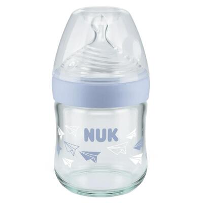 Nuk Silikon Emzikli Nature Sense Cam Biberon 120 ml Beyaz