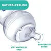 Chicco Natural Feeling Silikon Emzikli PP Biberon Desenli 150 ml 0+ Ay Yeni