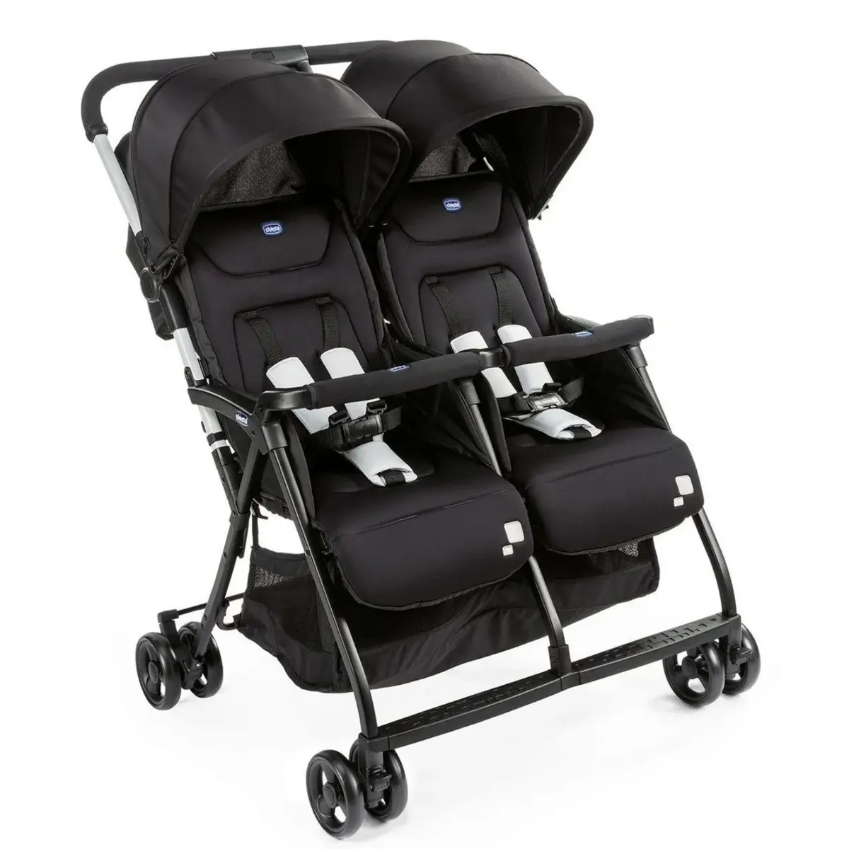 Chicco Ohlala İkiz Bebek Arabası Black Night Chicco Ohlala İkiz Bebek Arabası Black Night