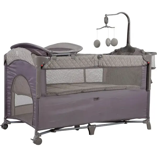 Prego 8044 Miami Plus Anne Yanı Oyun Parkı 70x120 cm Bej