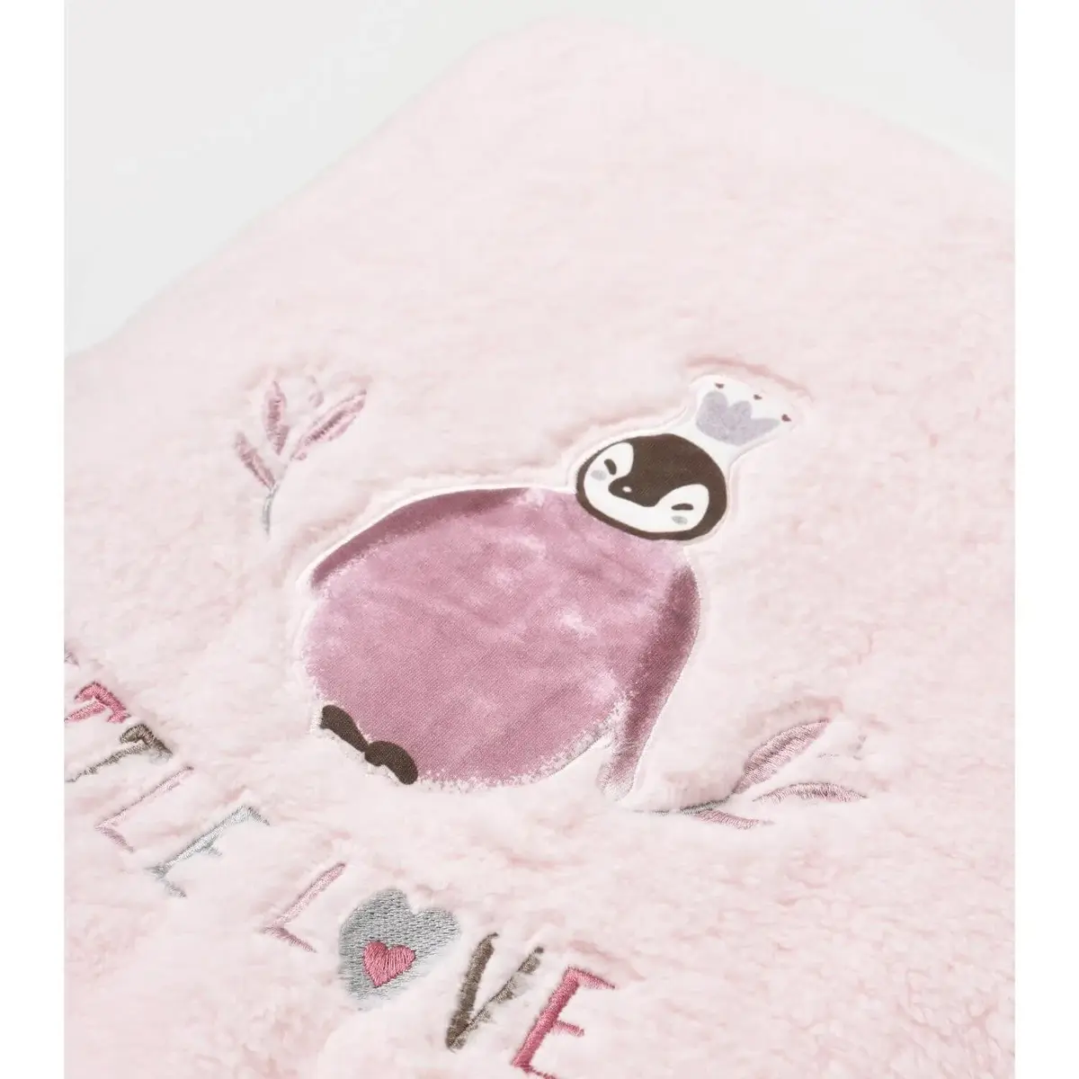 Bibaby Battaniye Welsoft Pink Love Pembe