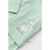 Bibaby Organik Pijama Takımı Happy Always Yeşil