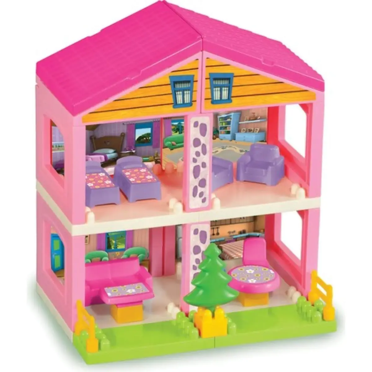 Fen Toys Niloya İki Katlı Ev Bloklar