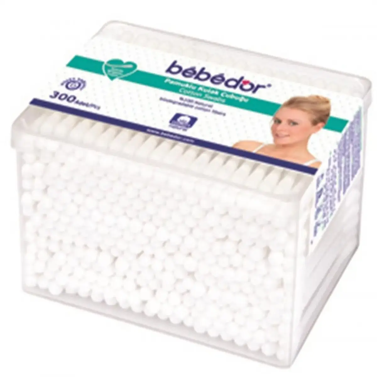 Bebedor Kulak Temizleme Çubuğu 300lü