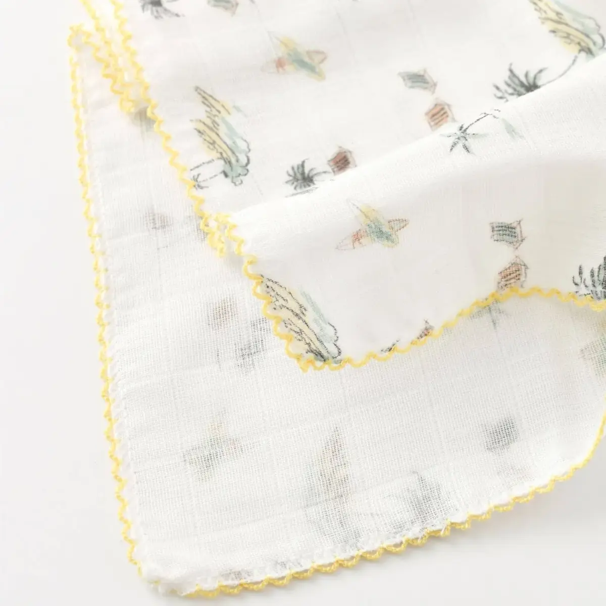 Bibaby Müslin Battaniye Palm Ekru