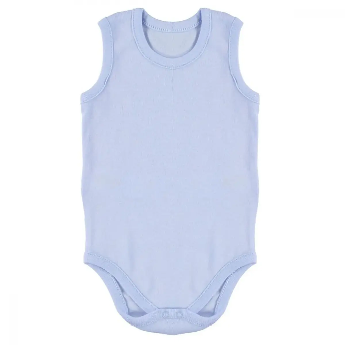 Bebe Fleur Atlet Body İnterlok Bebek Mavi Bebe Fleur Atlet Body İnterlok Bebek Mavi