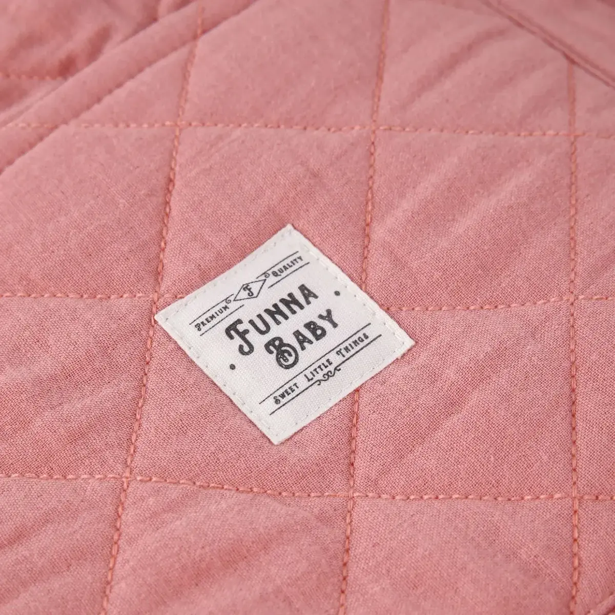 Funna Baby Coral Muslin Seyahat Çantası Yavru Ağzı 
