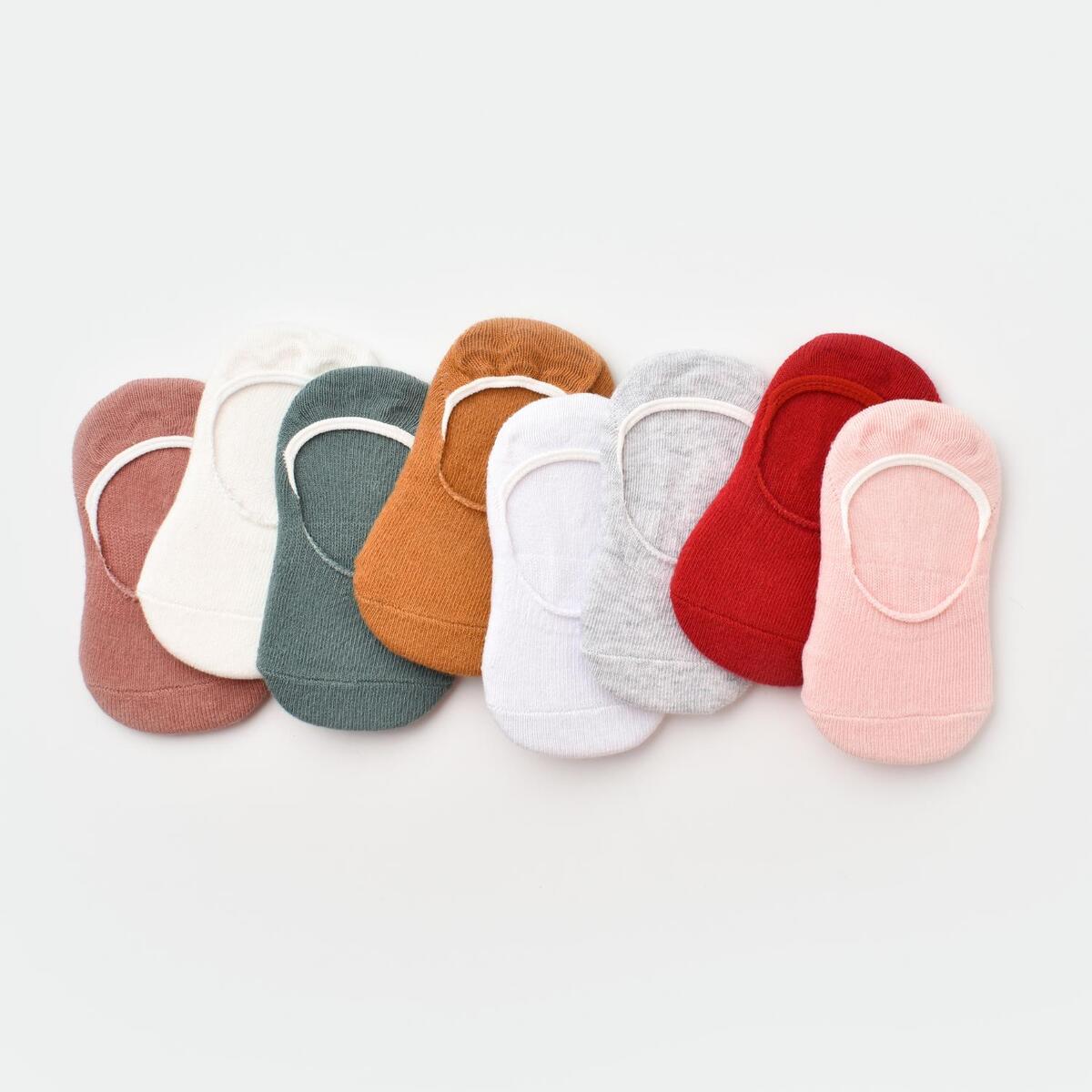 Bibaby Organik Babet Çorap 2li Basic Nil - Hardal