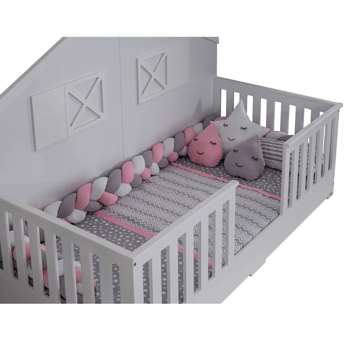 Tiffany Relax Montessori 90x190 Karyola Beyaz