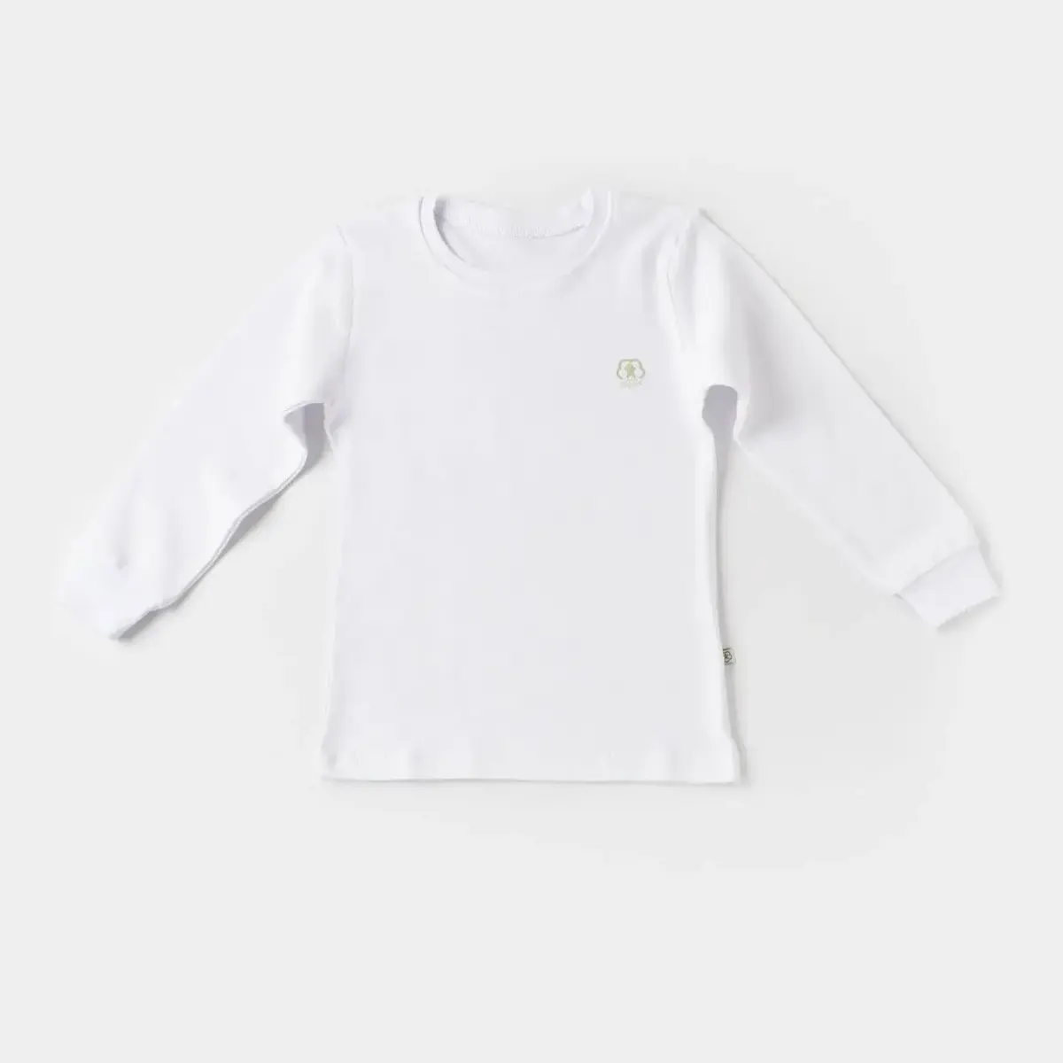 Bibaby Organik Sweatshirt Little Basic Beyaz
