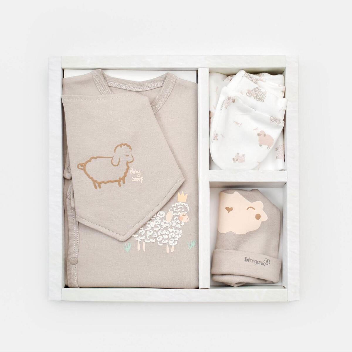 Bibaby Organik Havlu Curly Sheep Bej