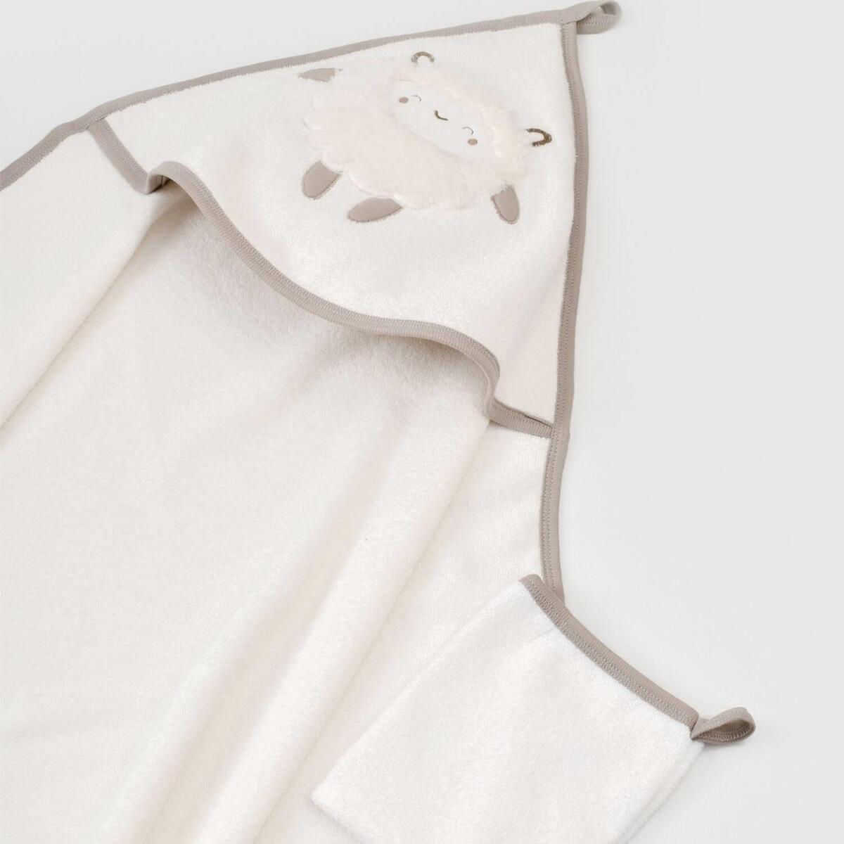 Bibaby Organik Havlu Curly Sheep Bej