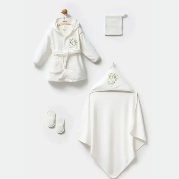 Moi Noi Bornoz Takımı Palmiye