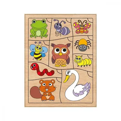 Toptoys Bil Bakalım Kim Nerede Yaşar Eşleştime Puzzle 19x25 Cm