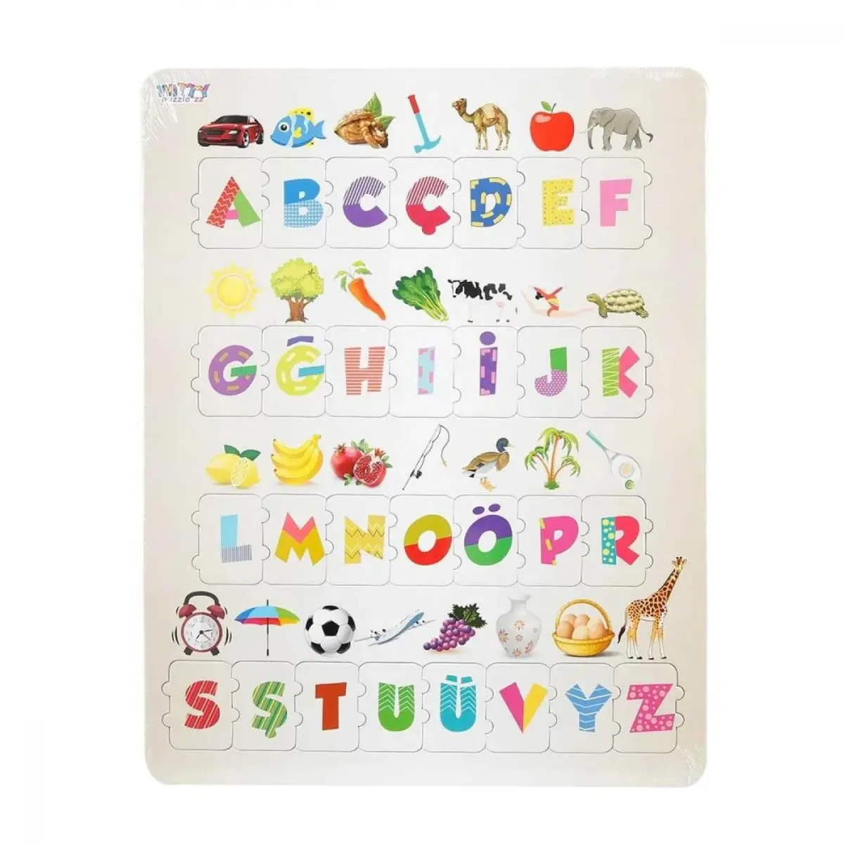 Frame Puzzle Alfabe 29 Parça