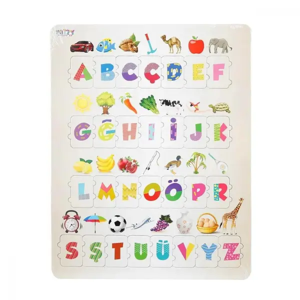 Frame Puzzle Alfabe 29 Parça