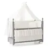 Meltem Kids Kral Beşik 60x120 cm Gri -  Gri