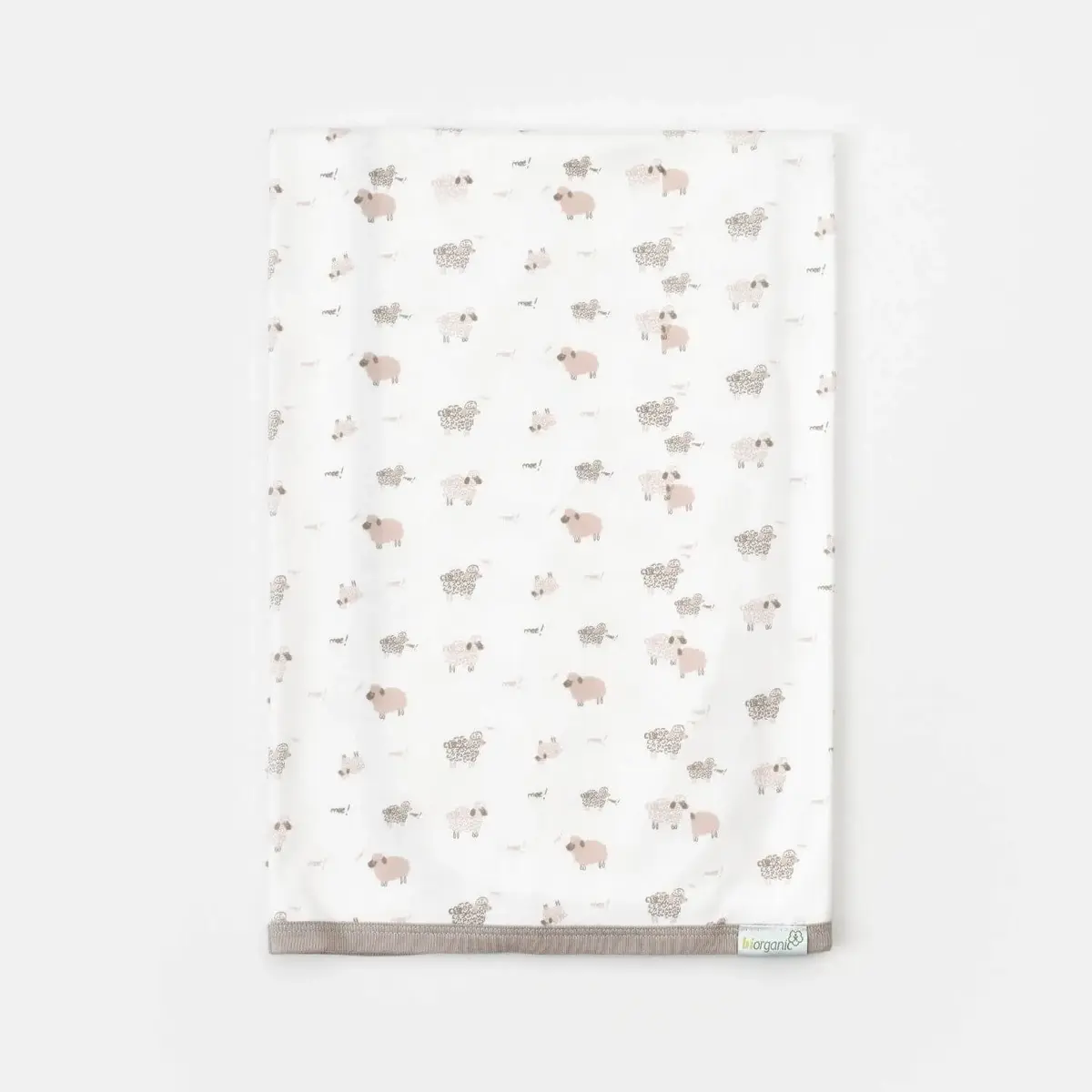 Bibaby Organik Zıbın Takımı Battaniyeli Tüllü Curly Sheep Bej