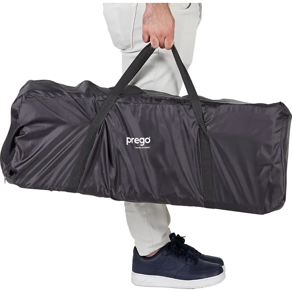 Prego 8044 Miami Plus Anne Yanı Oyun Parkı 70x120 cm Gri