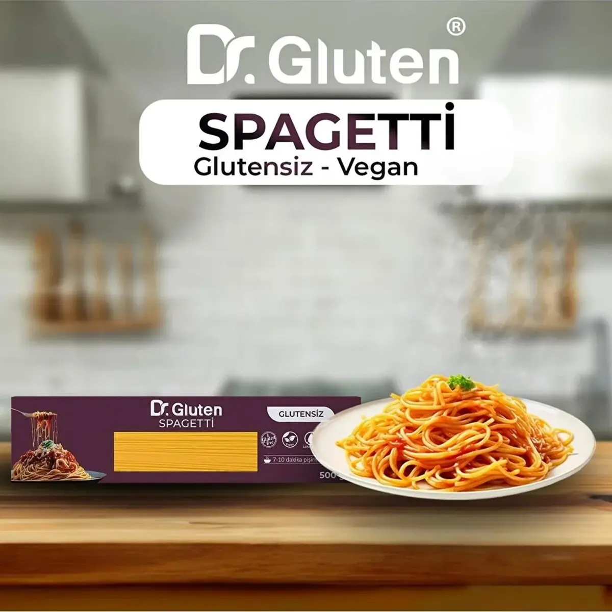 Dr. Gluten Glutensiz Spagetti Makarna 500 Gr