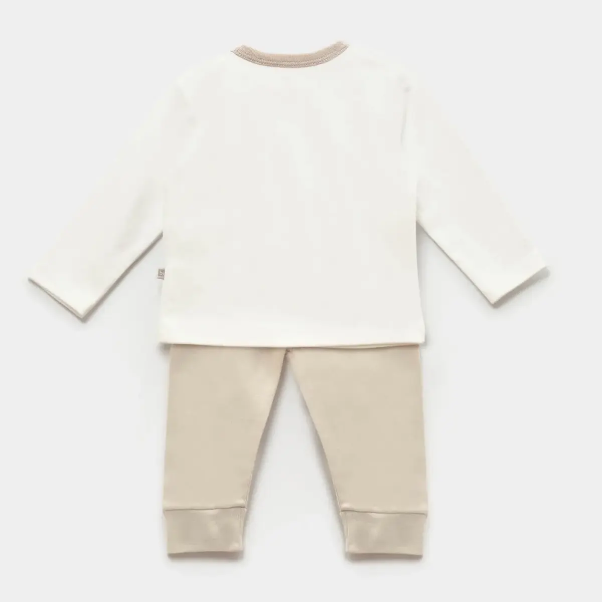 Bibaby 2li Takım Animals Kingdom Ekru - Bej