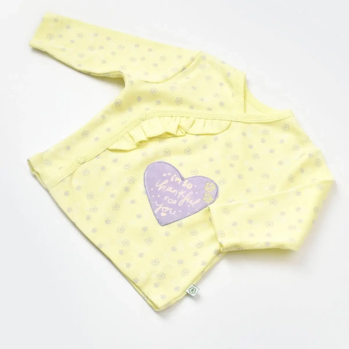 Bibaby Hastane Çıkışı 5li Organik Love You Yellow