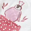 Bibaby Organik Bornoz Takımı Little Love Rose Dry