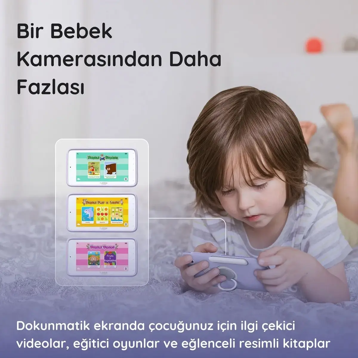 Hubble Nursery Pal  Deluxe 5 inç Dijital Bebek Kamerası