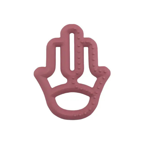 OiOi Annenin Eli Diş Kaşıyıcı 3+ Ay Velvet Rose