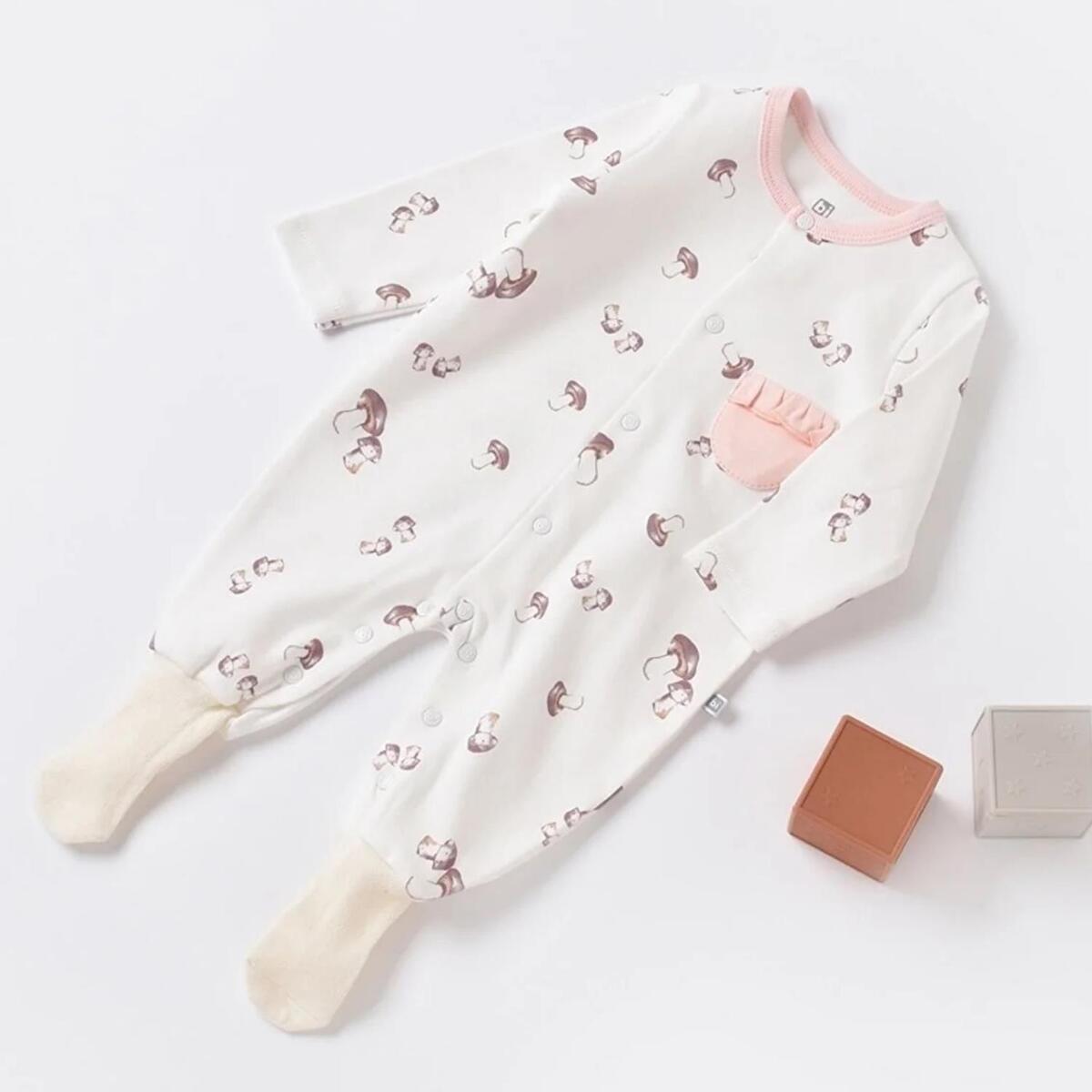 Bibaby Tulum Çoraptolon Bonny Mushroom Pembe