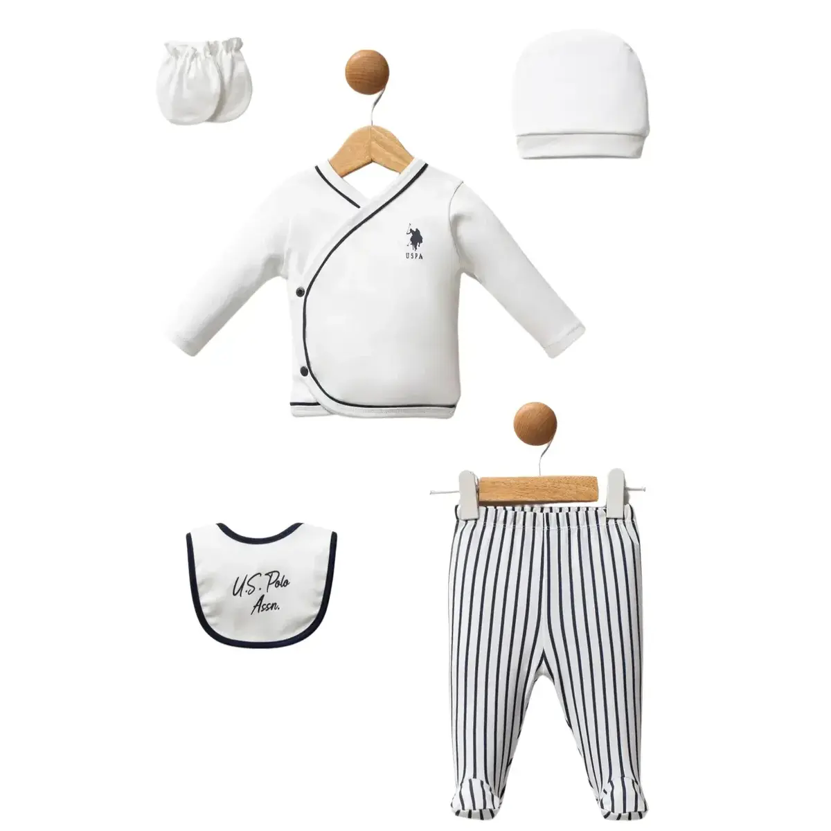 U.S. Polo Hastane Çıkışı 5li Beyaz