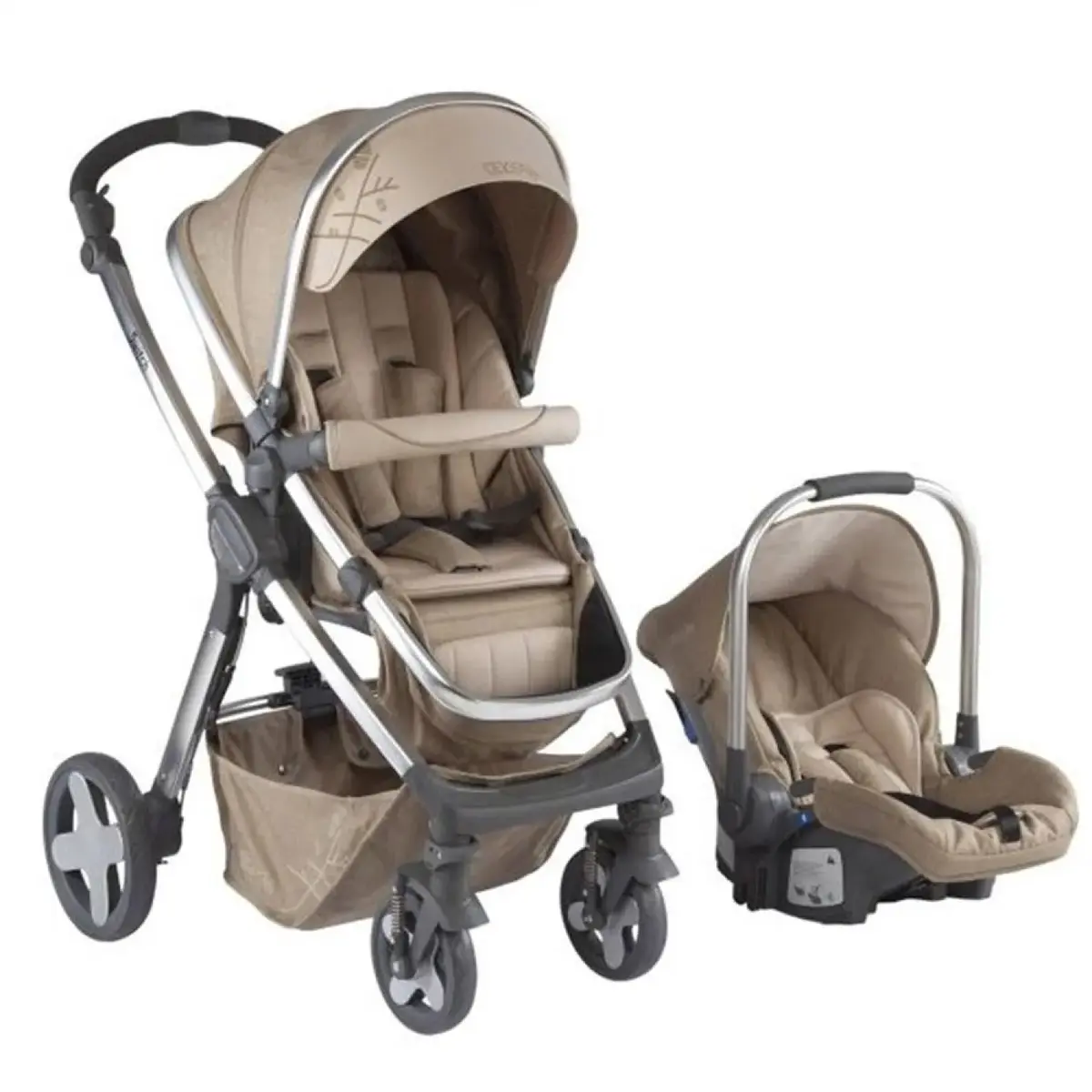 Kraft Switch Travel Sistem Bebek Arabası Bej