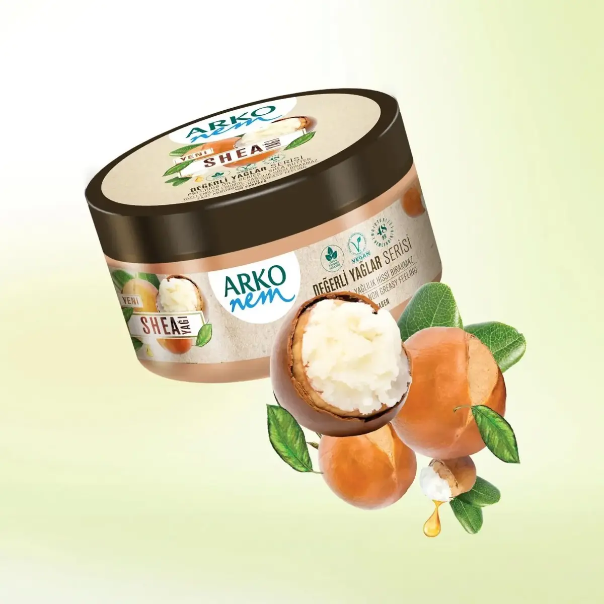Arko Nem Krem Değerli Yağlar Shea Yağı 250 ml