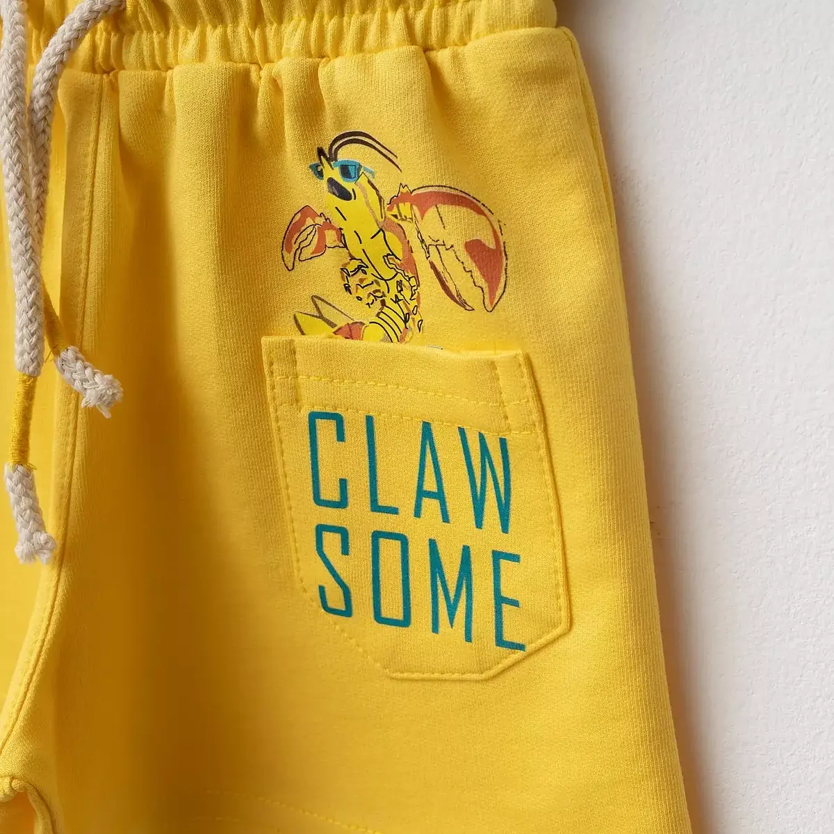 Bebolly 2li Takım Claw Some Baskılı Sarı